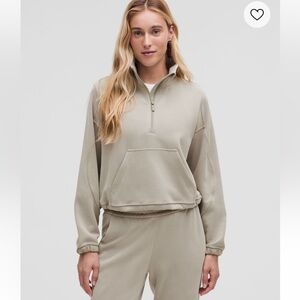 lululemon athletica women’s brushed softstreme half zip